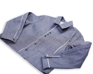 Moto Jacket | Grey Selvage