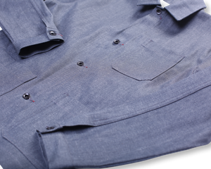 Patch Pocket Chore Coat | Grey Selvage