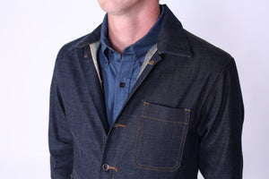Patch Pocket Chore Coat | OG Selvage Denim