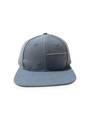 6 Panel Hat | Sky Blue Selvage