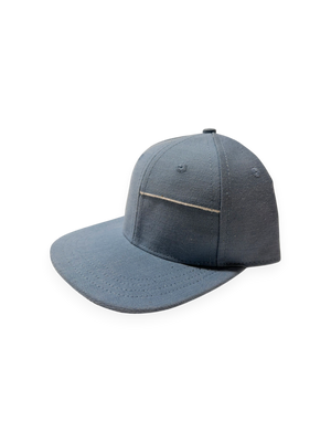 6 Panel Hat | Sky Blue Selvage
