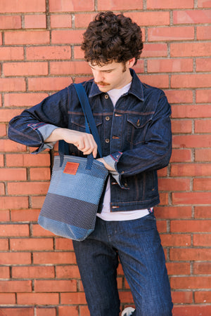 Tote | Sashiko Blue