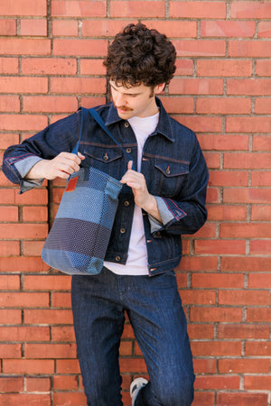 Tote | Sashiko Blue