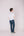 Crew Neck Tab Tee | White