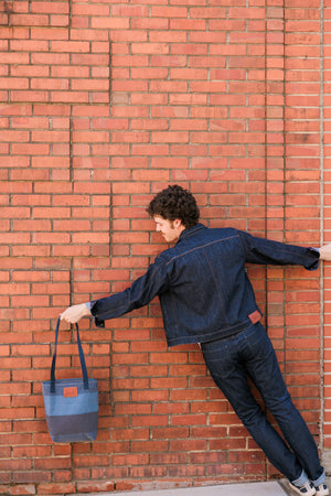 Tote | Sashiko Blue