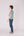 Crew Neck Tab Tee | Atlantic Green