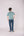 Crew Neck Tab Tee | Atlantic Green