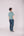Crew Neck Tab Tee | Atlantic Green