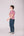 Crew Neck Tab Tee | Dusty Rose