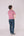 Crew Neck Tab Tee | Dusty Rose