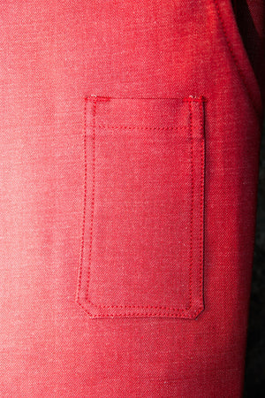 Patch Pocket Apron | Red Selvage