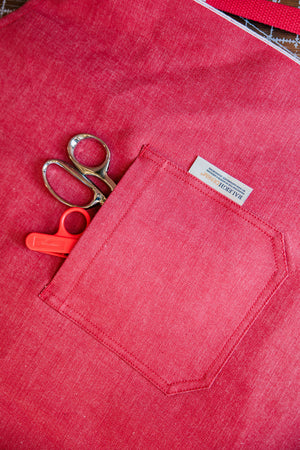 Patch Pocket Apron | Red Selvage