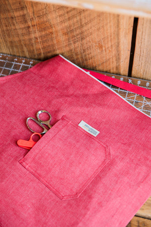 Patch Pocket Apron | Red Selvage