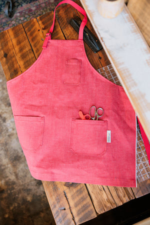 Patch Pocket Apron | Red Selvage