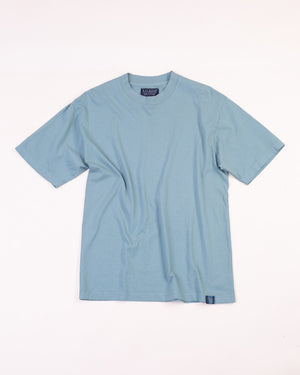 Crew Neck Tab Tee | Atlantic Green