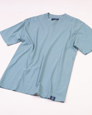 Crew Neck Tab Tee | Atlantic Green
