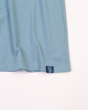 Crew Neck Tab Tee | Atlantic Green